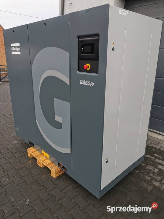 2020r 55kw 15653h Sprężarka śrubowa ATLAS COPCO wielkopolskie Borzęcice