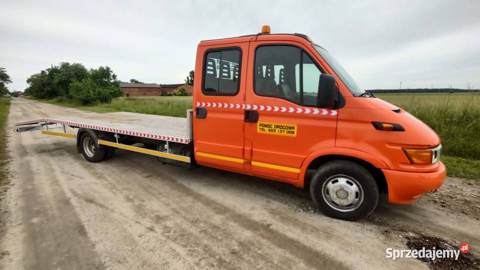 Autolaweta laweta pomoc drogowa Iveco Daily 28 wielkopolskie Książ Wielkopolski