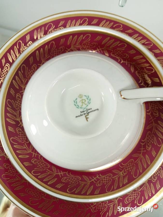 Zestaw śniadaniowy Fine China Made in Germany Dom i Ogród