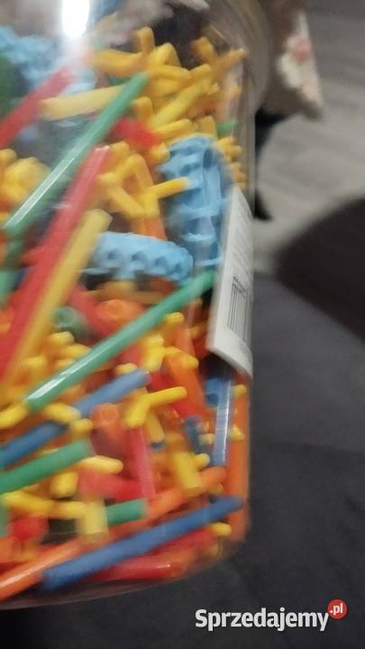 klocki słomki konstrukcyjne patyczki