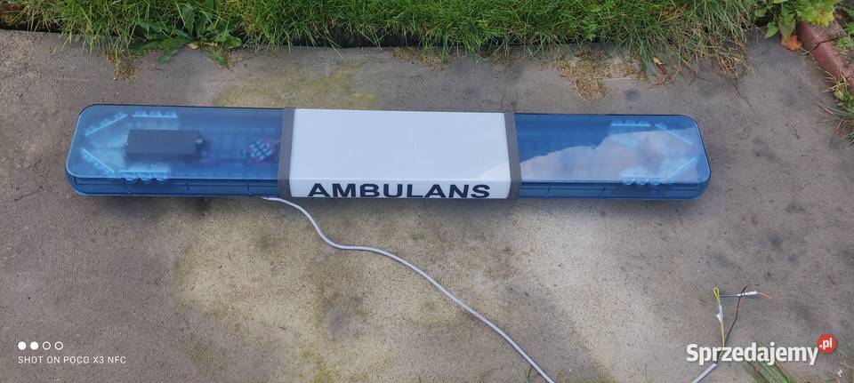 belka ostrzegawcza kogut stroboskop ze Sianów