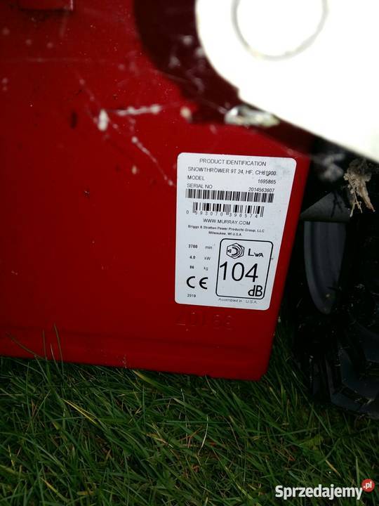 Odśnieżarka CANADIA CH61900 made in USA szer61 Spalinowe Kędzierzyn-Koźle