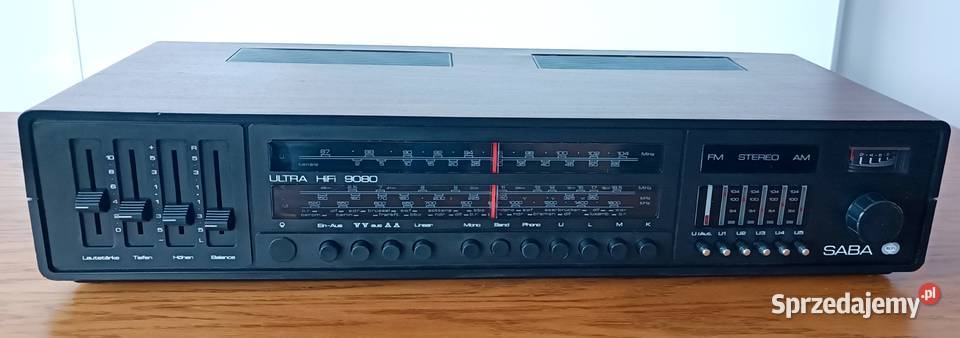 Radio Amplituner Vitnage SABA ULTRA HiFi 9080 Leszno