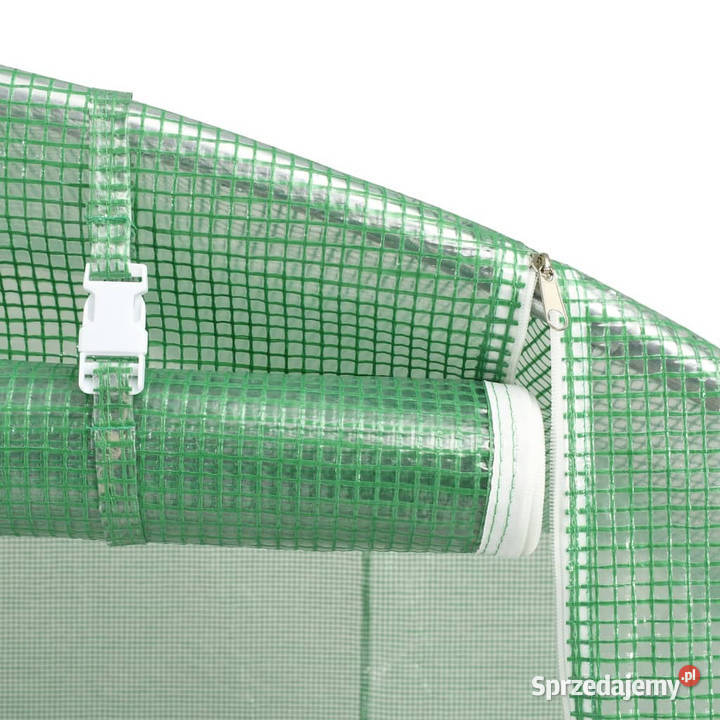 Szklarnia ze stalową ramą zielona 80 m 20x4x2 m Warszawa