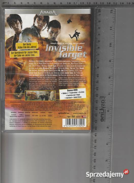 Invisible Target Benny Chan DVD Pruszków