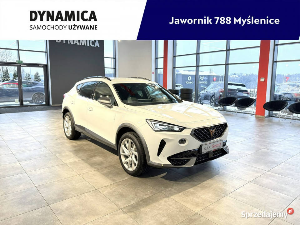 Cupra Formentor VAT 23 20TSI 190 DSG 4drive 2024 czujnik martwego pola Myślenice