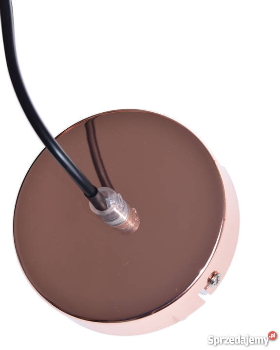 Lampa miedziana wisząca styl scandi nowoczesny