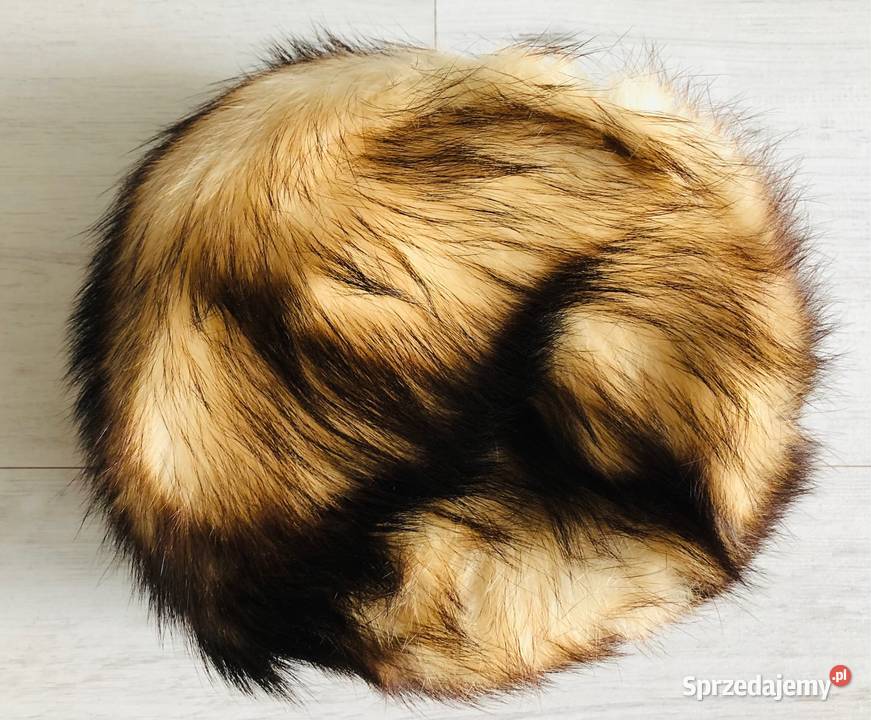 NOWA Czapka z futra tchórzofretki prawdziwe Uniseks Łódź