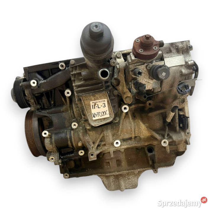 DÓŁ SILNIKA N47D20C BMW F07 F10 F11 20 D DIESEL Motoryzacja lubelskie
