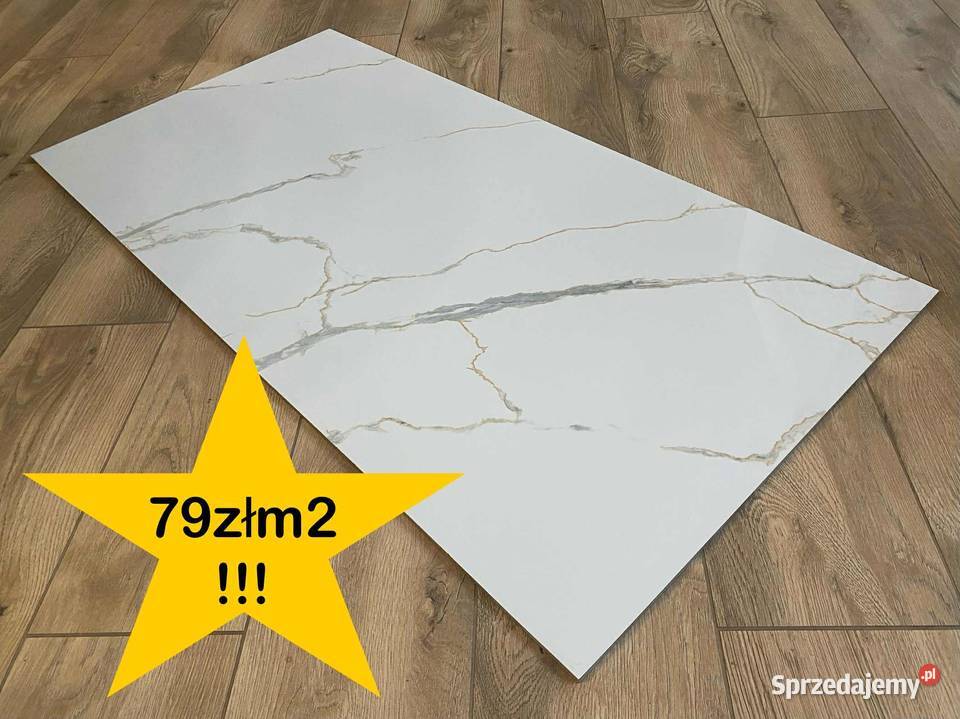 Okazja Gres Imitujący marmur COTHLEY GOLD 60x120 łódzkie Skierniewice