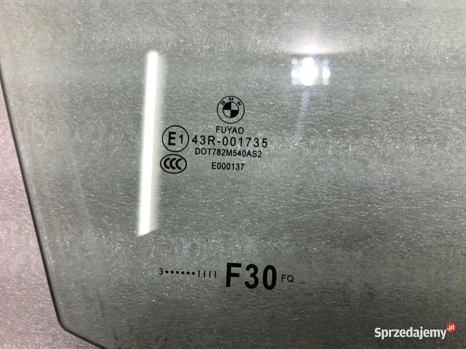 SZYBA DRZWI PRAWY PRZÓD BMW F31