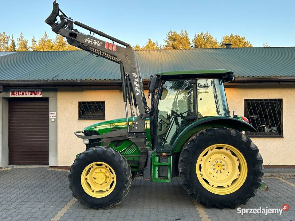 John Deere 5720 Tur MX 5090R Claas Axos 340 Ładowacz czołowy Laskowiec