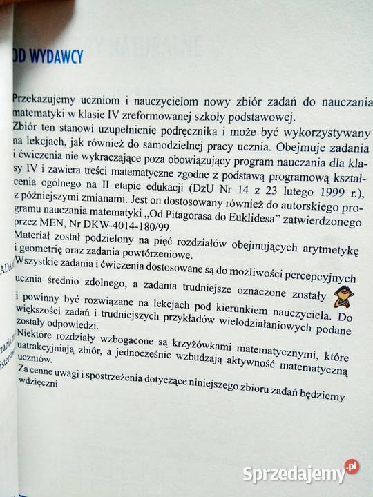 Liczę z Pitagorasem 4 Warszawa