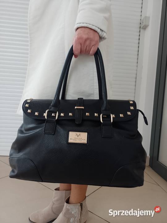 VERSACE Bogato zdobiona torebka biznesowa torba Moda i Styl Kraków
