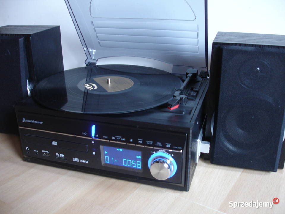 Gramofon z CDMP3USBMDSD Soundmaster MCD1700 Gramofony sprzedam