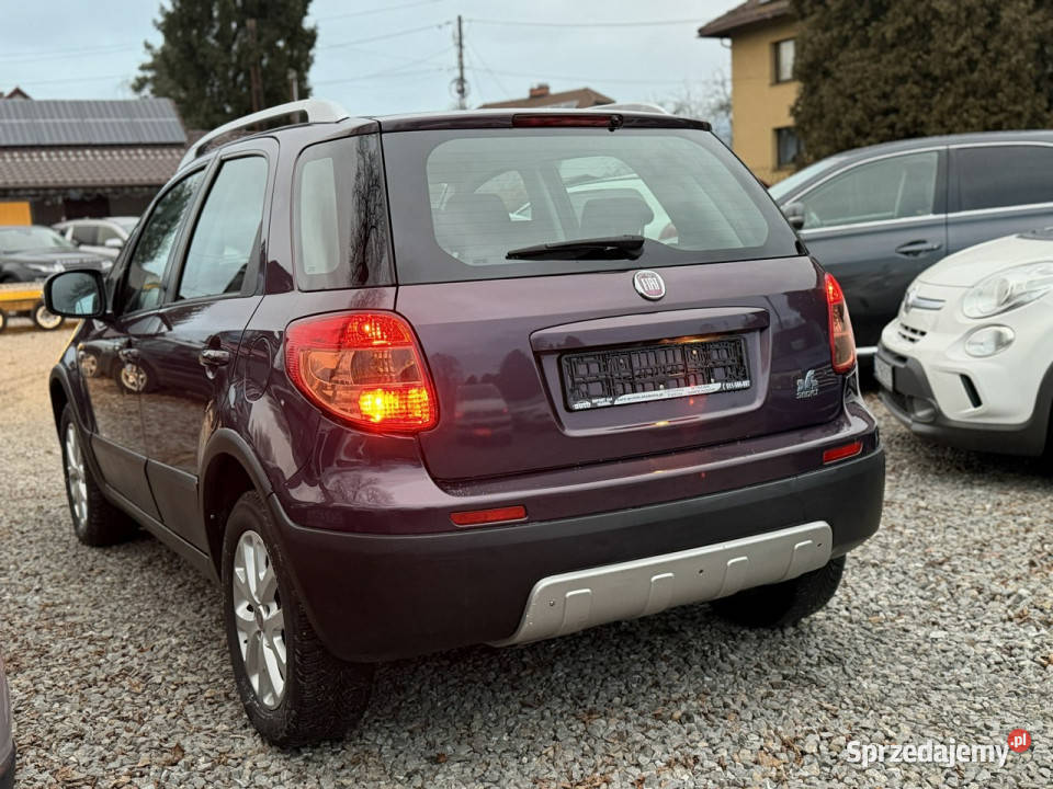 Fiat Sedici 16 120 i navi klima 4x4 centralny zamek Łodygowice