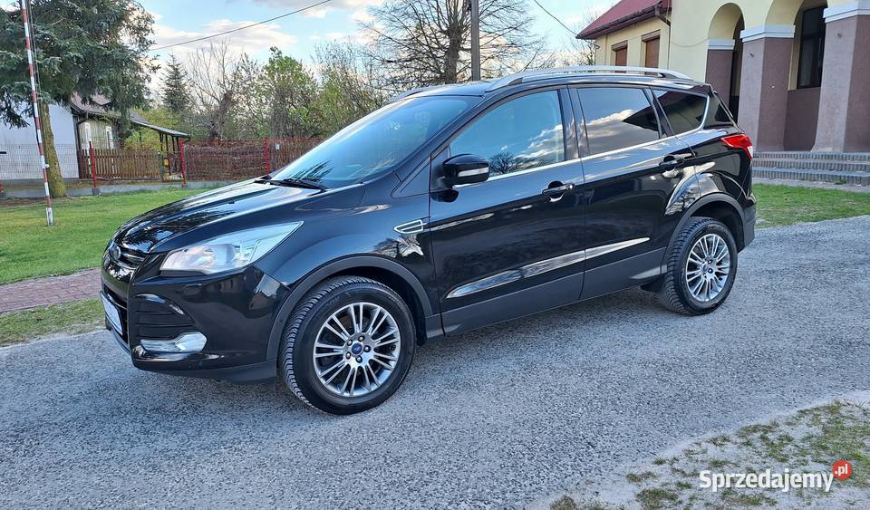 Ford Kuga 20 140 z Niemiec bezwypadkowy półskóra Oksa