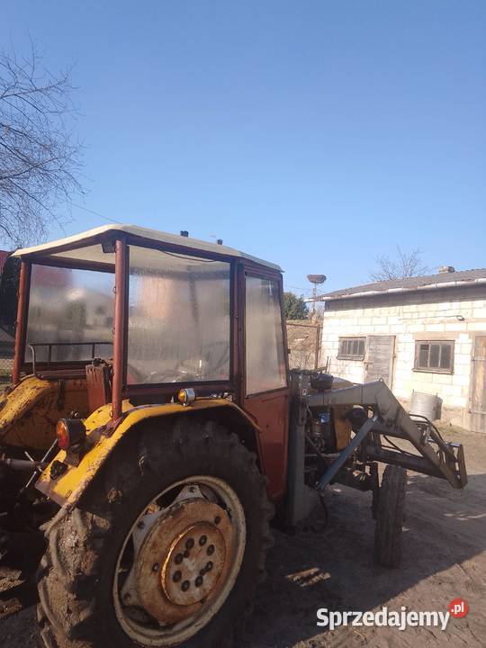 Ursus c330 ładowacz euroramka osprzęt Kobylin-Borzymy