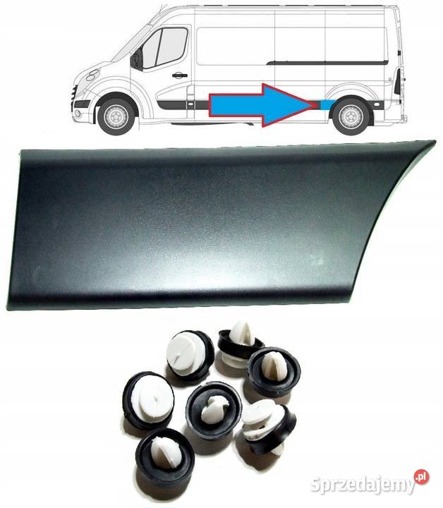 LISTWA LEWA BOK BOCZNA PRZED KOŁEM RENAULT Głogów sprzedam