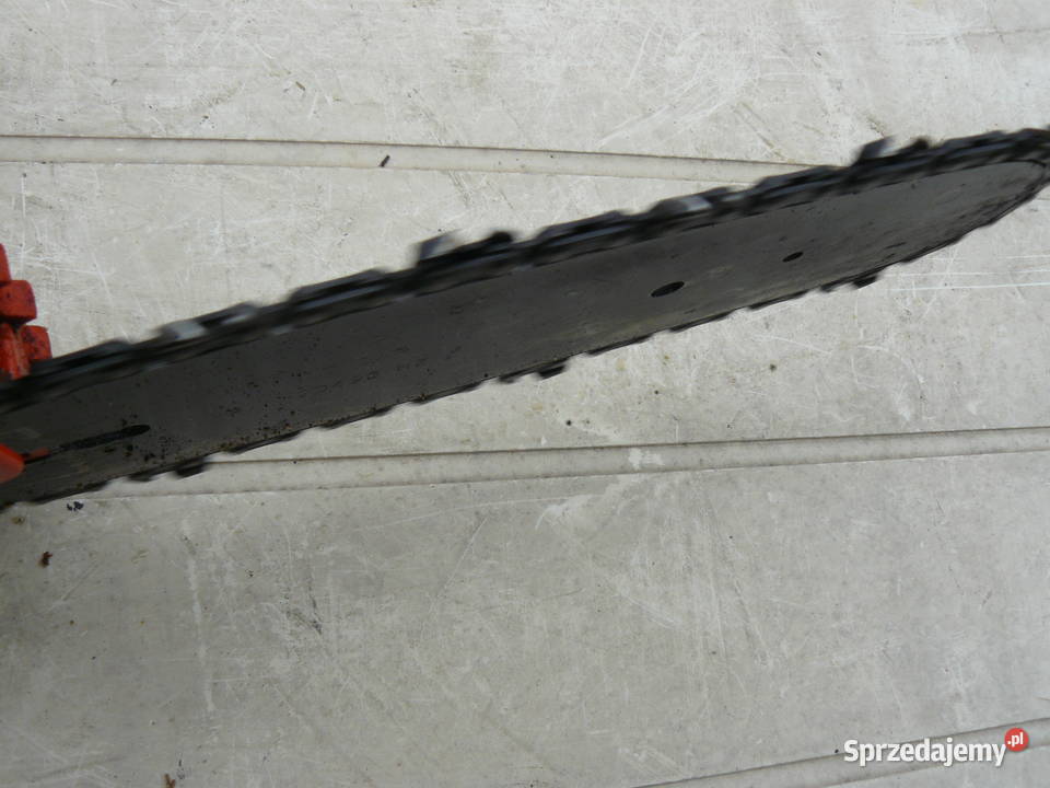 Pilarka podręczna łańcuch działka ogrod opał lubuskie Nowa Sól