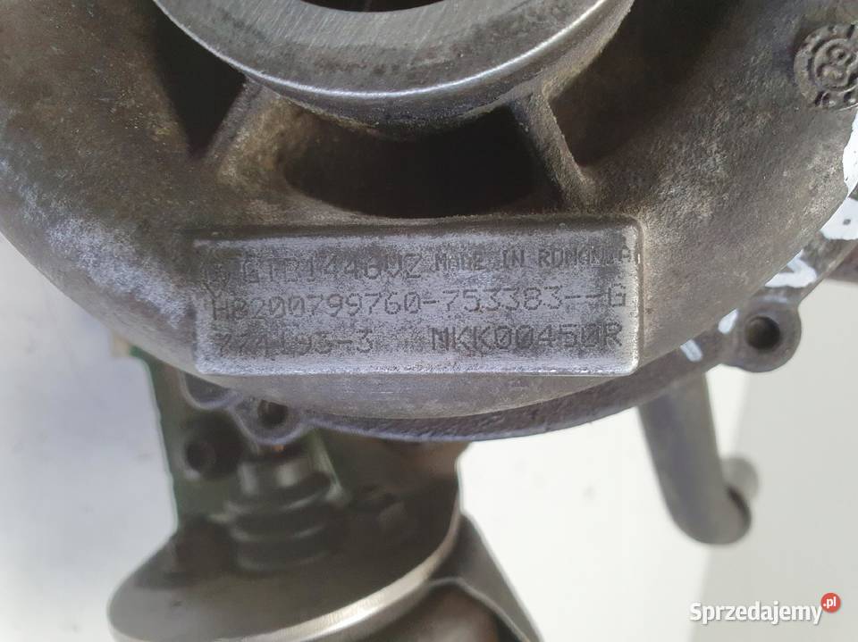 TURBOSPRĘŻARKA Renault Scenic III 19 DCI turbo Rudka