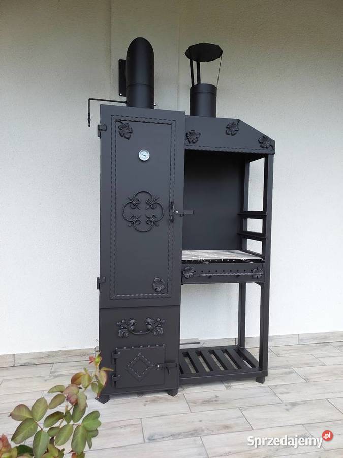 Wędzarnia Grill Smoker Solidna Kowala blacha 3 i Trzebież
