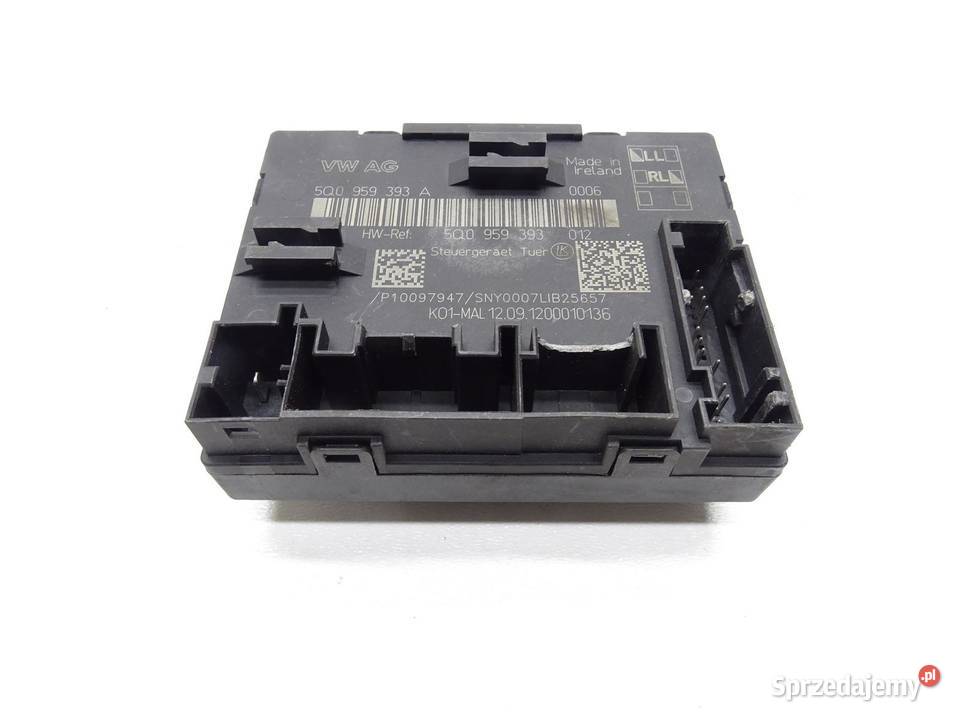 MODUŁ STEROWNIK DRZWI 5Q0959393A AUDI A3 8V GOLF osobowe