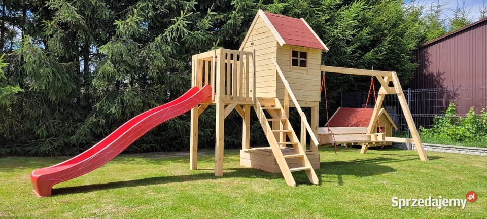 PLAC ZABAW HUŚTAWKA ALTANA WIATA Kijaszkowo