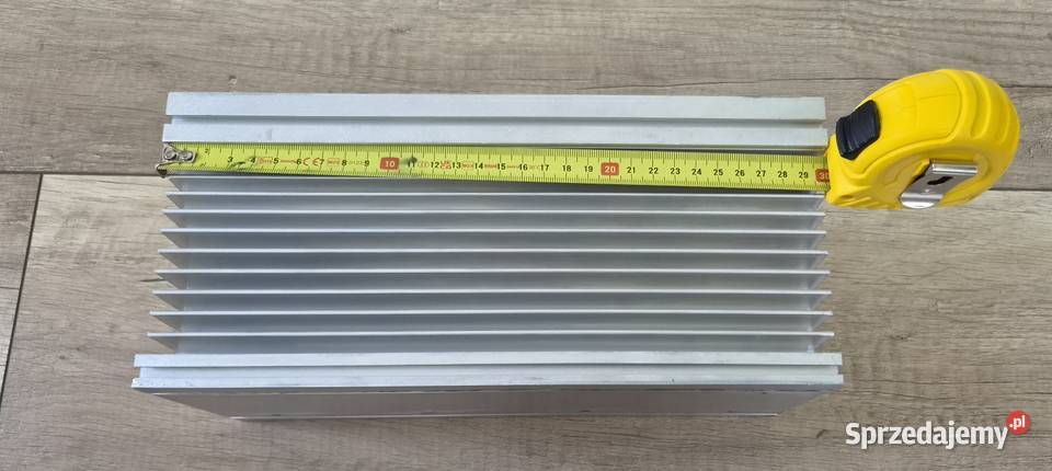 Duży Radiator Aluminiowy 30 Profil RDD 125 Mocny Elektronika Leśniewo