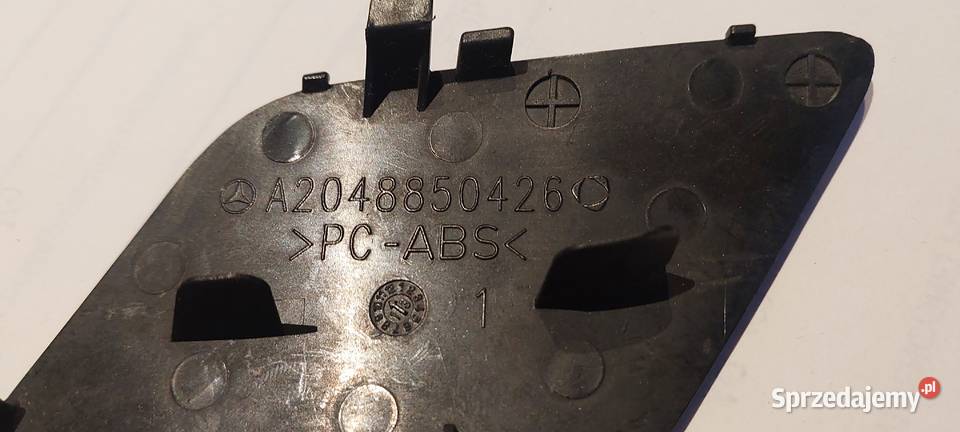 Zaślepka haka zderzaka MERCEDES W204 A2048850426 osobowe Szczecin