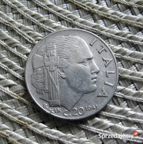 Włochy 20 Centesimi 1941r Kalisz