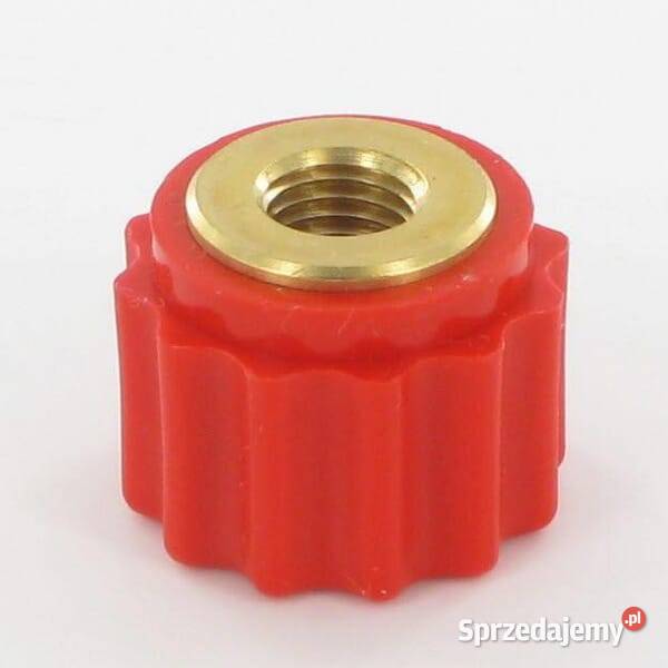Nakrętka M8 czerwona AKO E260982 małopolskie Kamionna