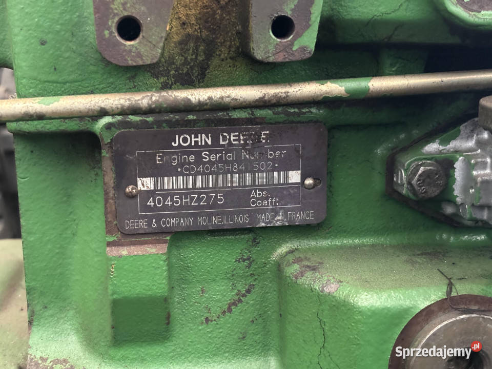 John Deere 3200 3220 3400 Silnik Słupek Blok wielkopolskie Jastrzębniki