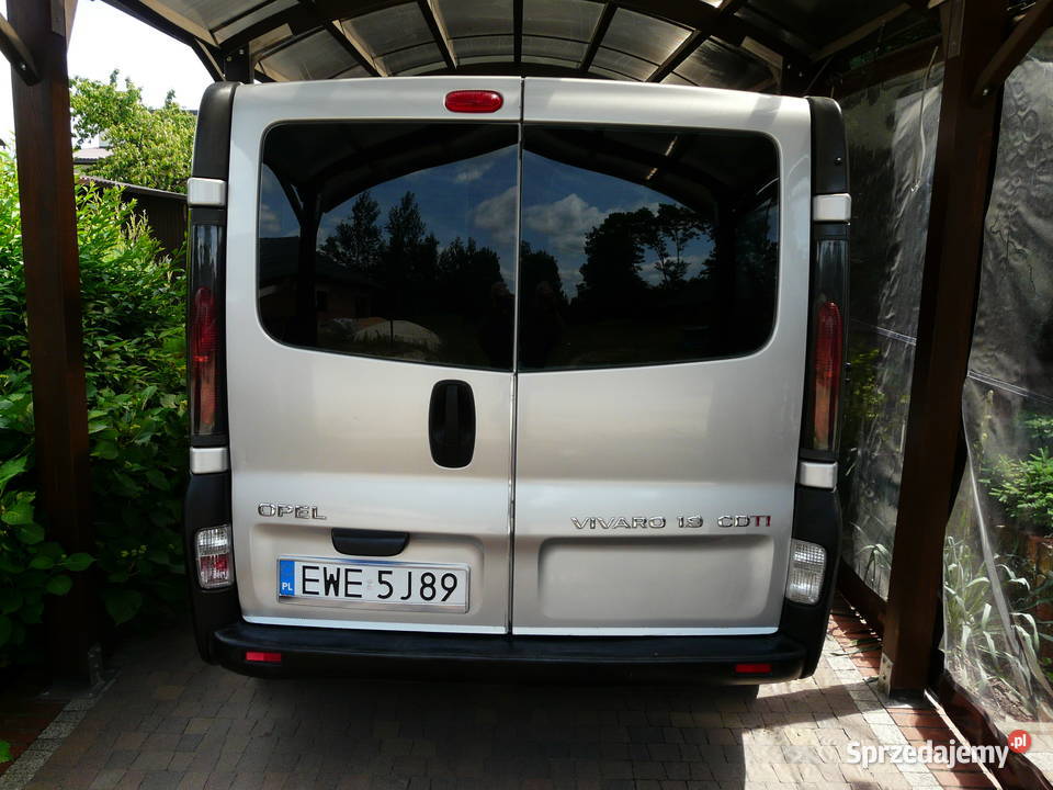 Opel Vivaro 19 CDTi 9 osobowyskrzynia biegów 6 1870cm3 Wieruszów