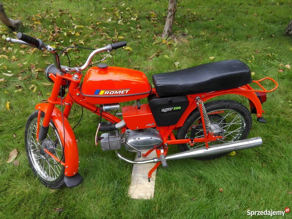 Motorower Ogar 200 kupiony w polskim salonie wielkopolskie Białężyn