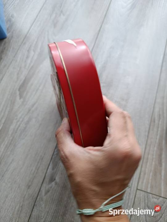 pudełko dekoracje serce metalowe Poznań