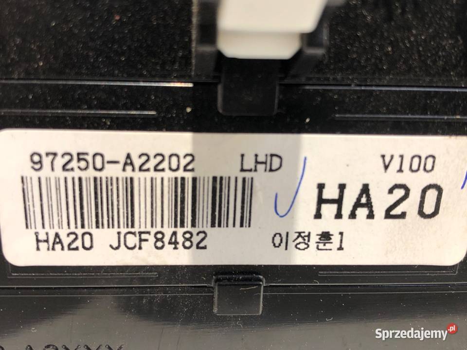 PANEL STEROWANIA NAWIEWU KIA CEED 97250A2202 podkarpackie