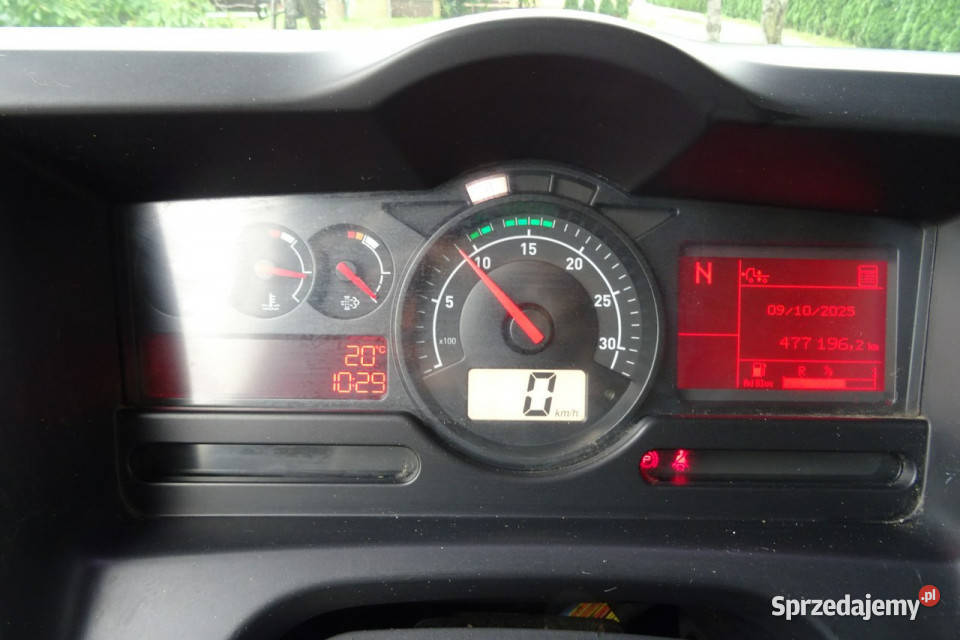 Renault D12 Euro 6 kontener winda klapa Góra Kalwaria