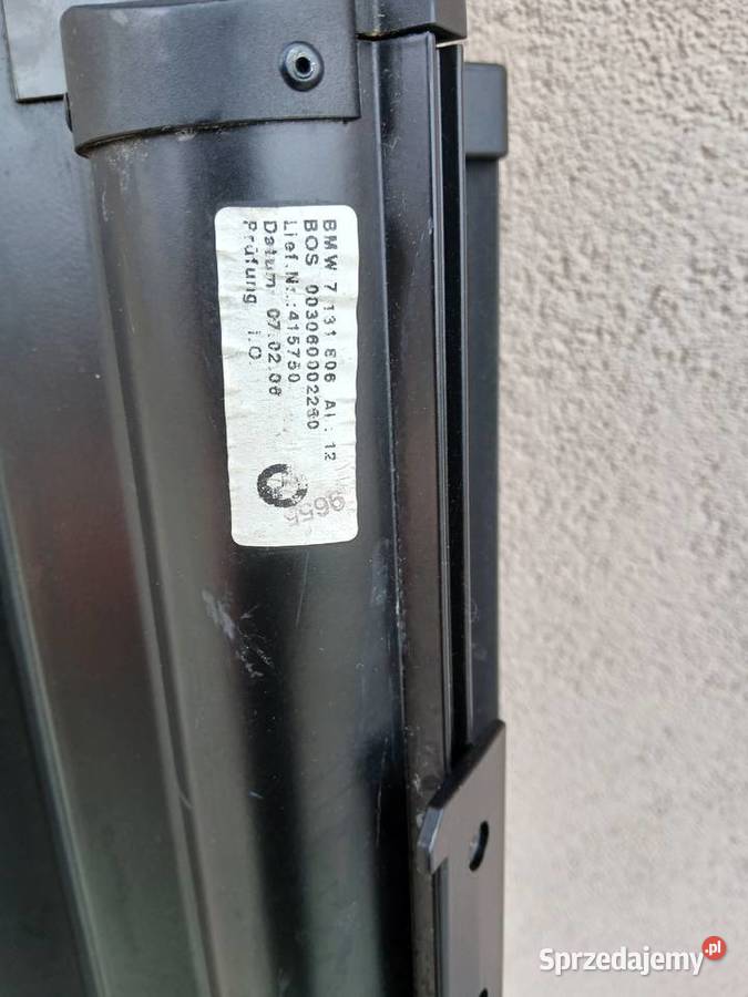 Roleta bagażnika siatka BMW E91 Kombi 7131806 Rok produkcji 2007 małopolskie Radłów