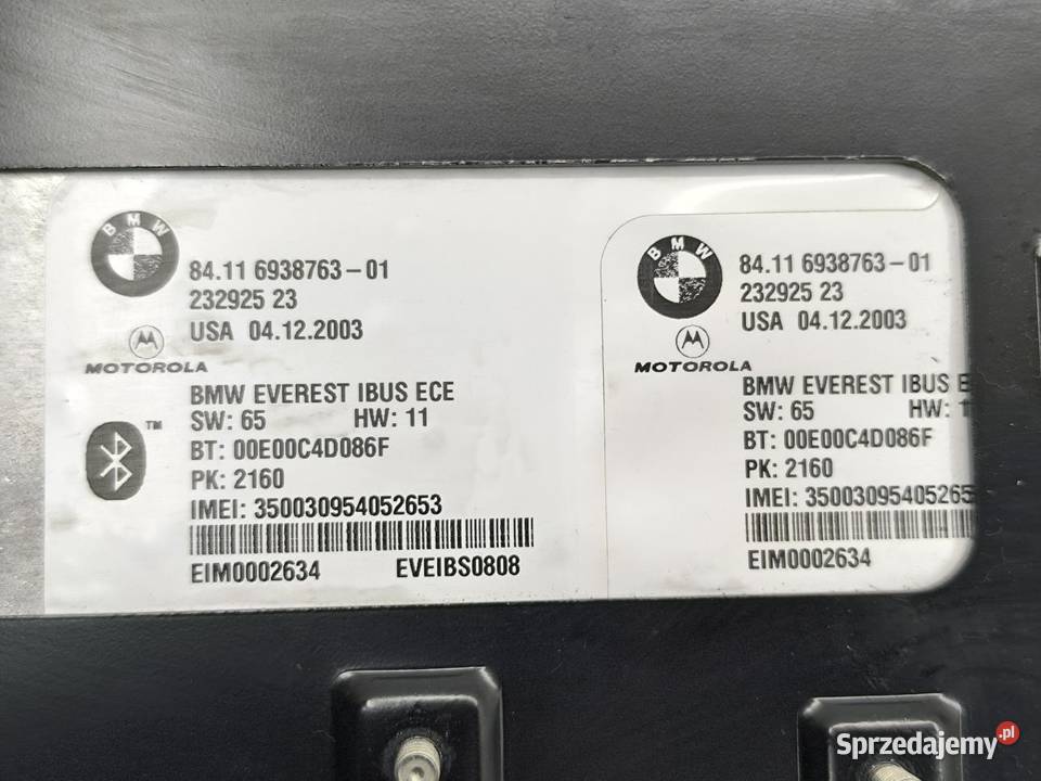 MODUŁ STEROWNIK BLUETOOTH BMW E46 23292523