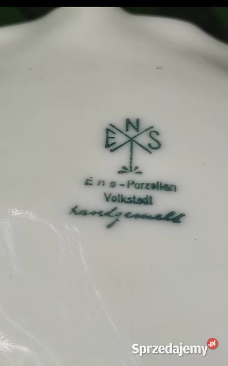 SZKATUŁA PORCELANOWA KARL ENS VOLKSTEDT RÓŻE Pabianice