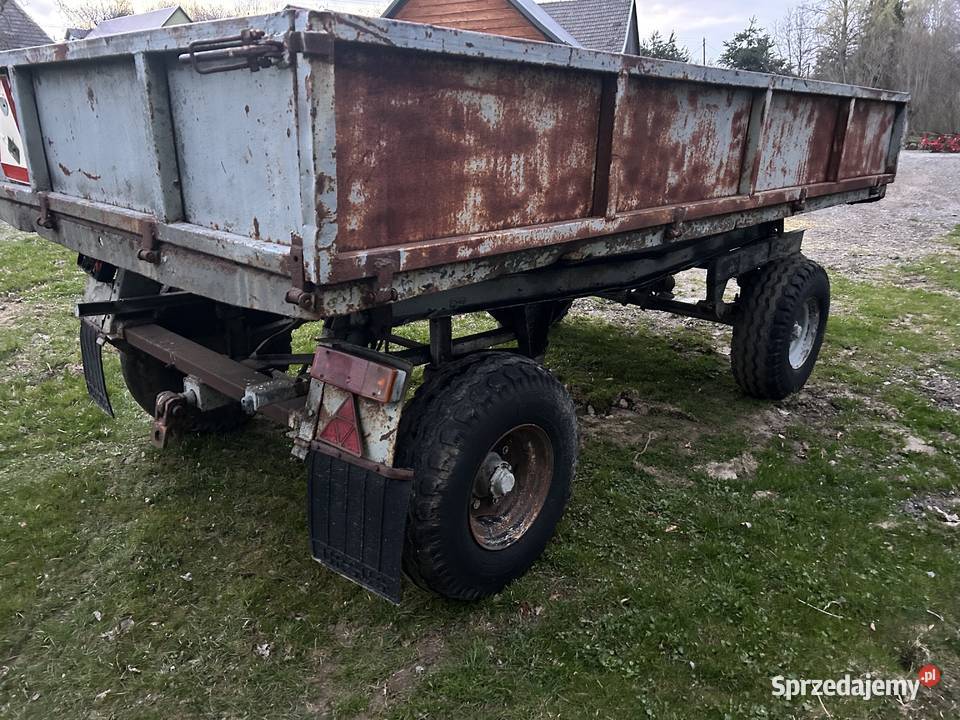 Przyczepa rolnicza Autosan D47 wywrotka 3 Przyczepy rolnicze Nowy Sącz sprzedam