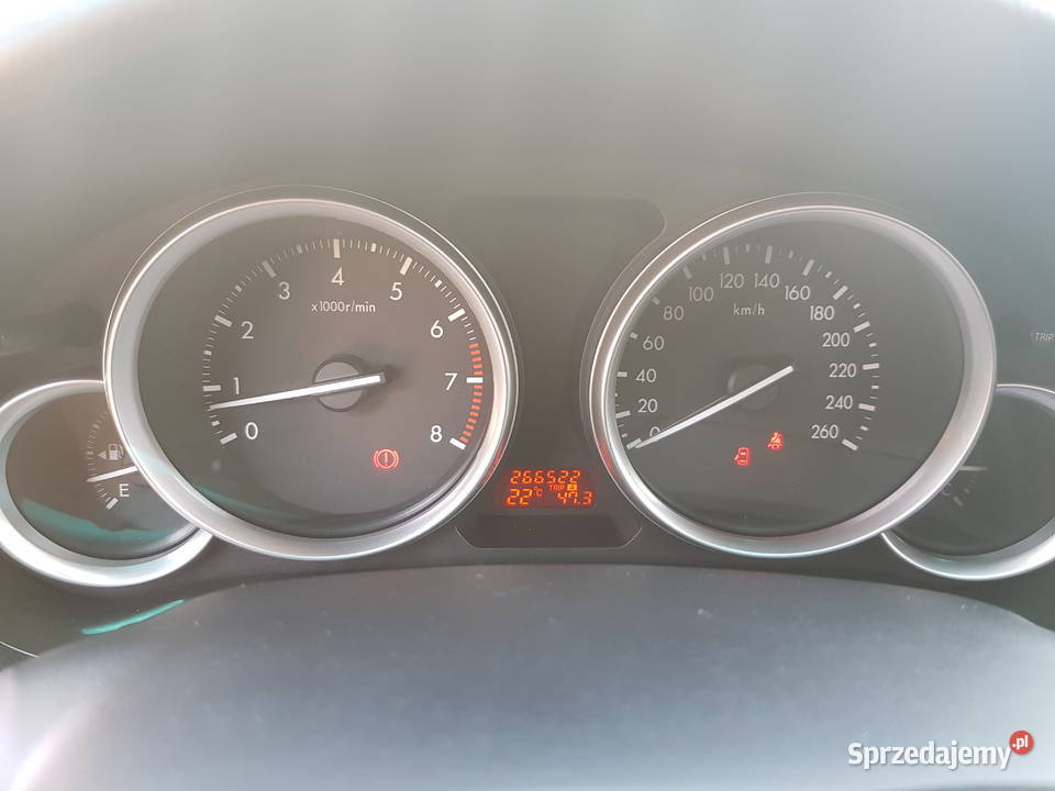 Mazda 6 II 20 benzyna LPG sedan Exclusive nieuszkodzony Niedrzwica Duża