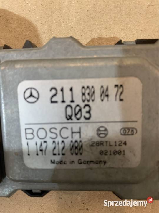 2118300472 czujnik spalin mercedes s w220 lift sprzedam