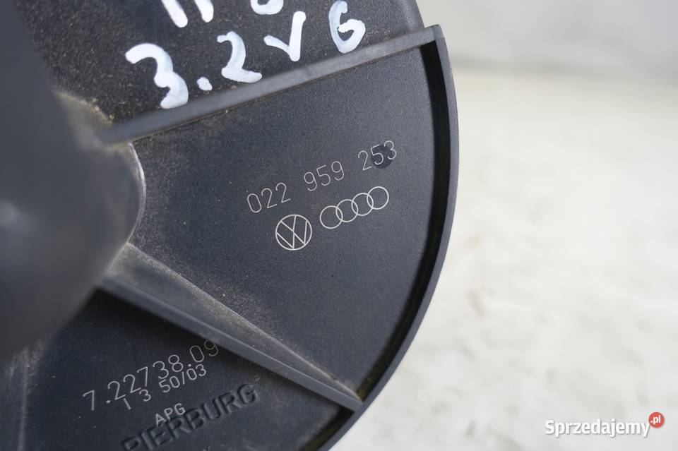 Audi A3 II 8P 32 V6 03 POMPA WTÓRNEGO POWIETRZA osobowe Motoryzacja Janów