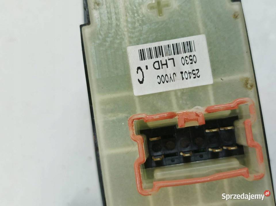 PRZEŁĄCZNIK SZYB LEWY PRZÓD 25401JY00C Renault sprzedam