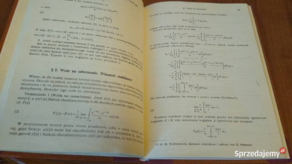 Rachunek prawdopodobieństwa A A Borowkow tł Lech matematyka, statystyka Książki naukowe i popularnonaukowe Kultura i Rozrywka Gdańsk