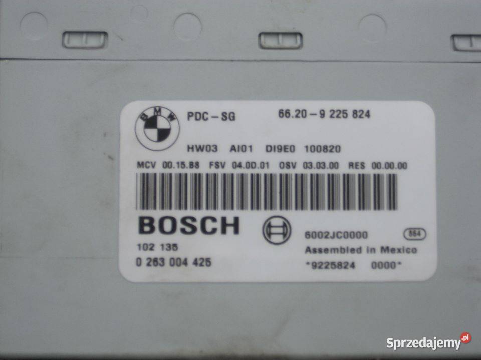 bmw x1 e84 0912r moduł sterownik pdc parkowania Rakoniewice