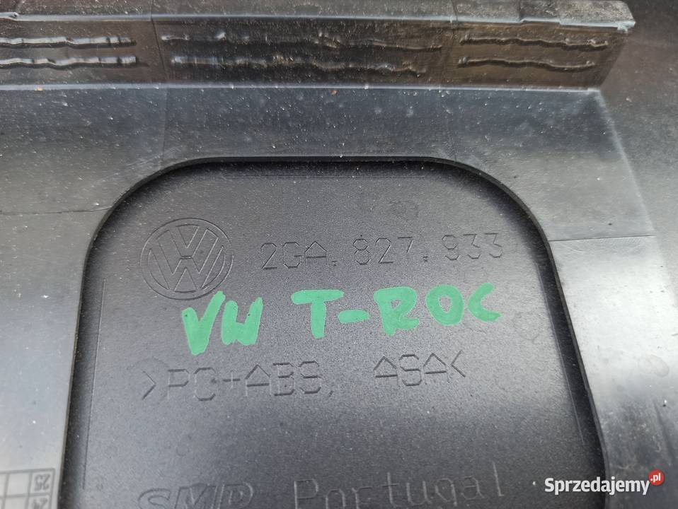 VWTRC SPIOLER LOTKA DASZEK KLAPY TYŁ 2GA807933 Karoseria lubuskie Trzciel