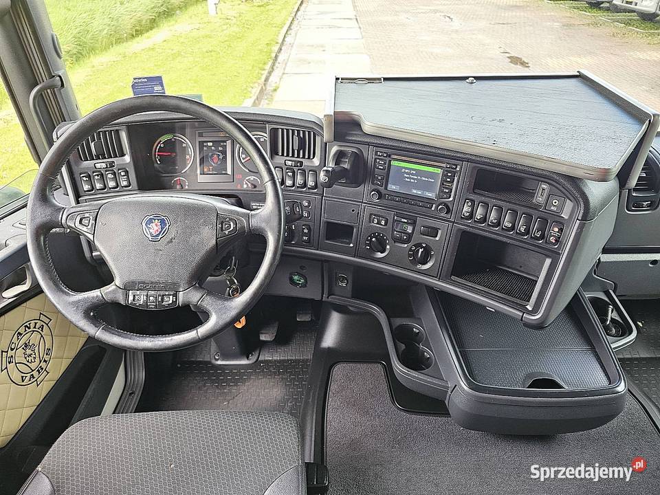 Scania R490 HMF 6020 platforma 8x2 2016 Samochody ciężarowe